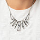 Paisley Pastime - Silver - Paparazzi Necklace Image