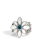 PETAL to the MEADOW - Blue - Paparazzi Ring Image