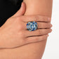 Anillo Paparazzi ~ Perfectamente Park Avenue - Azul