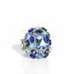 Anillo Paparazzi ~ Perfectamente Park Avenue - Azul