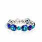 Pulsera Paparazzi ~ Resplandor refrescante - Azul