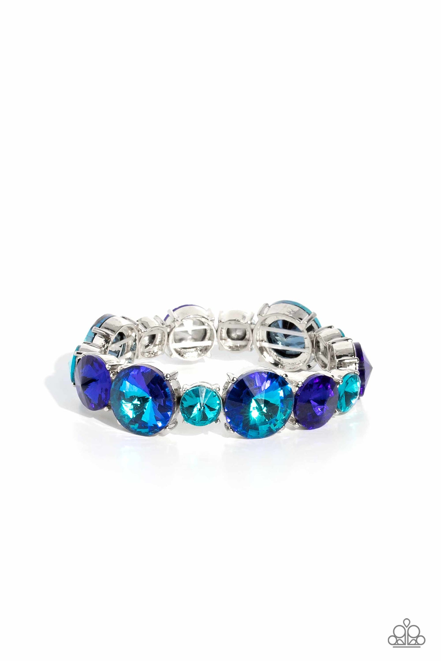 Pulsera Paparazzi ~ Resplandor refrescante - Azul