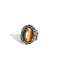 Plaited Pattern - Brown - Paparazzi Ring Image