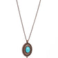 Sierra Sage - Copper - Paparazzi Necklace Image