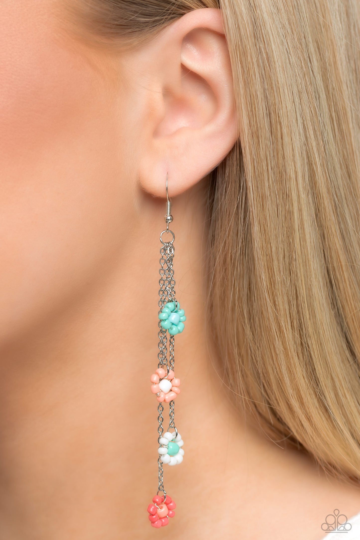 Paparazzi Earring ~ Color Me Whimsical - Multi