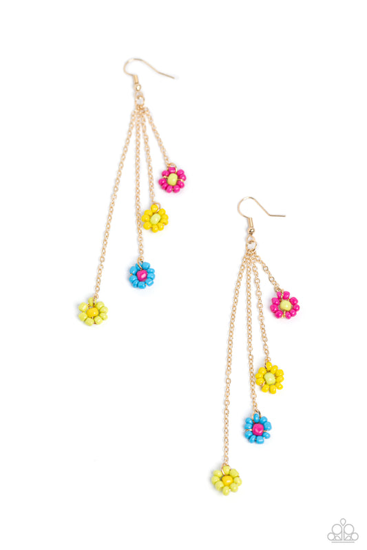 Paparazzi Earring ~ Color Me Whimsical - Multi