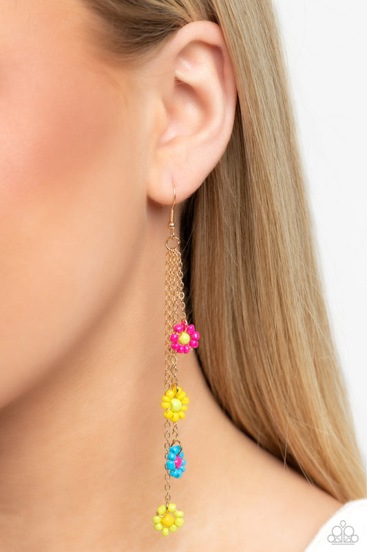 Paparazzi Earring ~ Color Me Whimsical - Multi