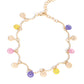 Paparazzi Bracelet ~ Smiley Sensation - Gold