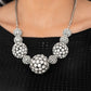 Undaunted - White - Paparazzi Necklace Image