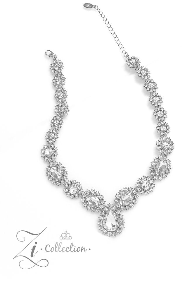 Everlasting - White - Paparazzi Necklace Image