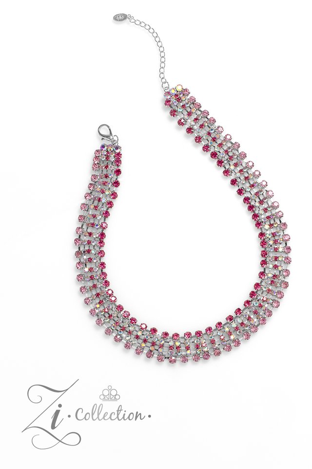 Flirtatious - Pink - Paparazzi Necklace Image