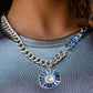 Paparazzi Necklace ~ Tiered Talent - Blue