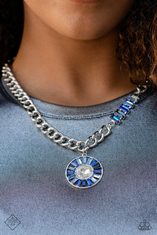 Paparazzi Necklace ~ Tiered Talent - Blue