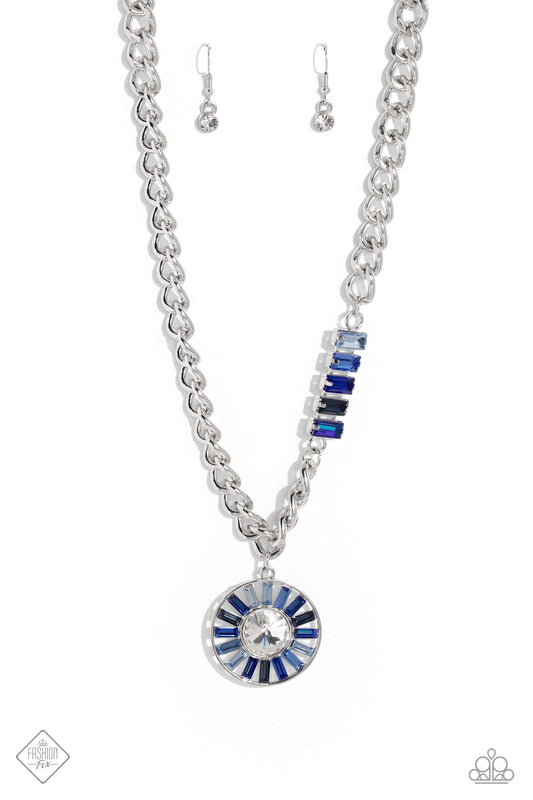 Paparazzi Necklace ~ Tiered Talent - Blue