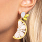 Slice of Summer - Yellow - Paparazzi Earring Image