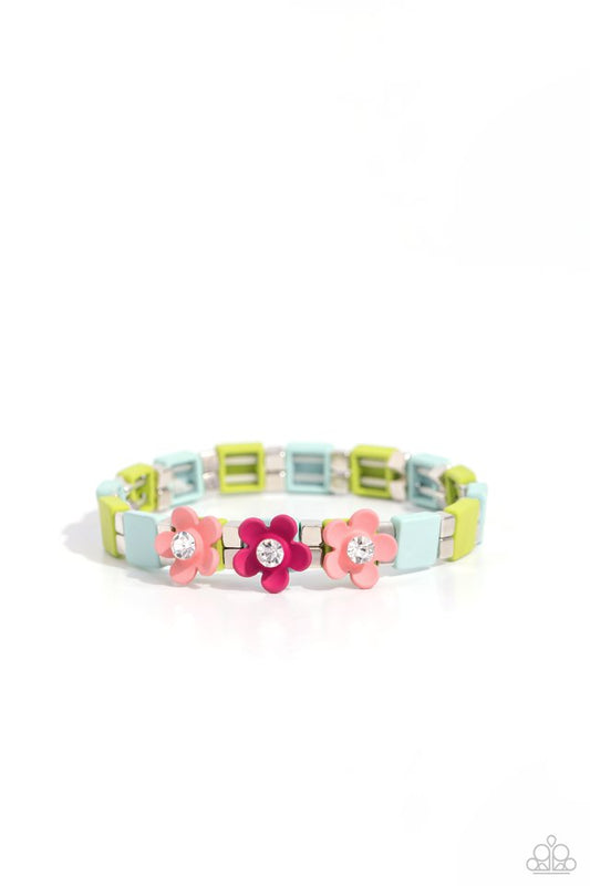 Sincerely Springtime - Multi - Paparazzi Bracelet Image