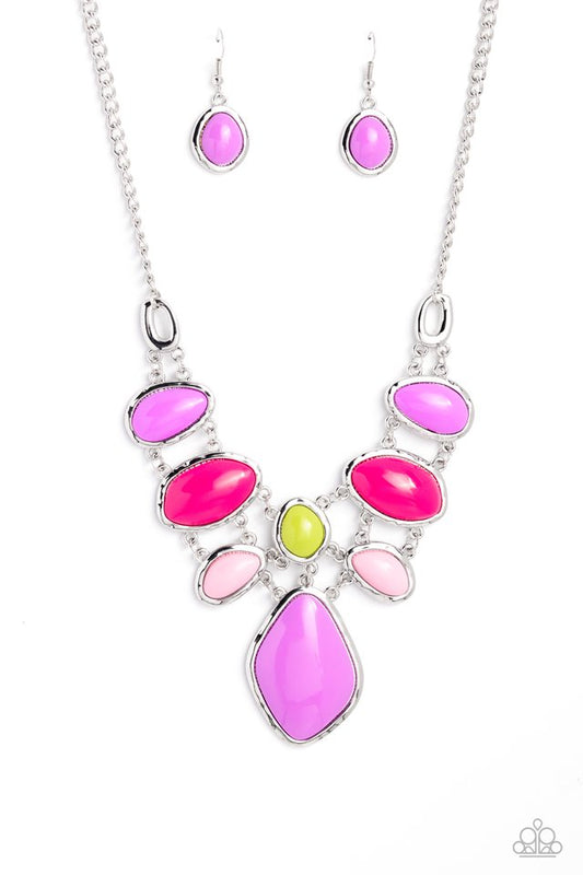 Dreamily Decked Out - Multi - Paparazzi Necklace Image