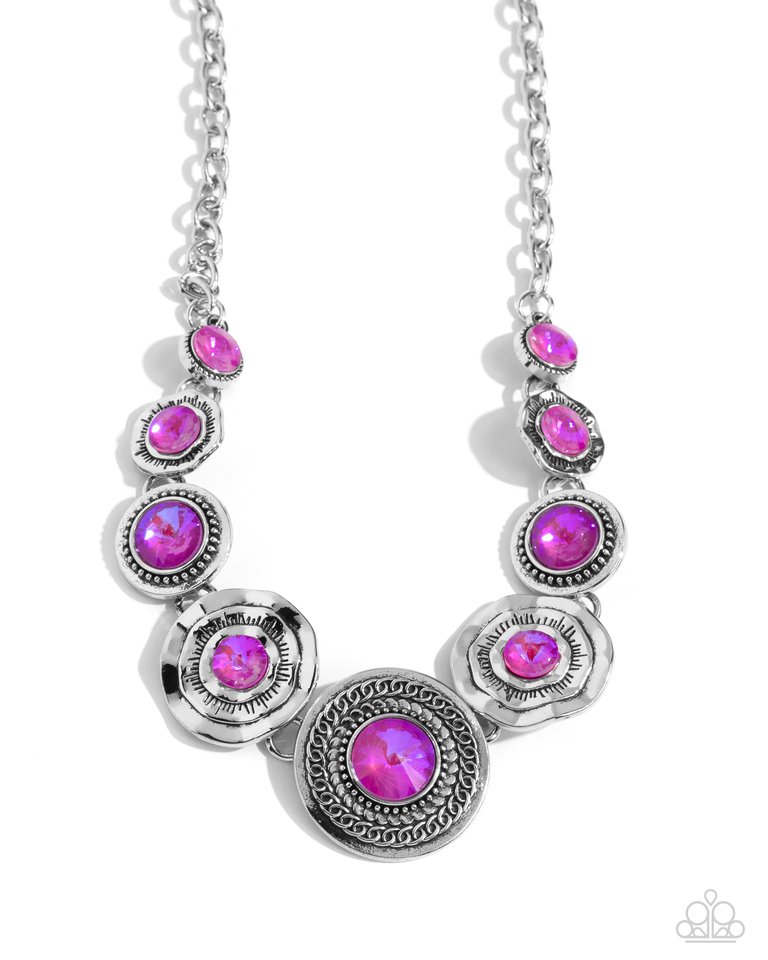 Treasure Chest Couture - Pink - Paparazzi Necklace Image