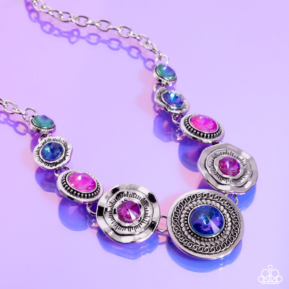 Paparazzi Necklace ~ Treasure Chest Couture - Multi – Paparazzi