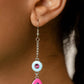 Colorblock Canvas - Multi - Paparazzi Earring Image