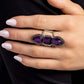 Dazzling Direction - Purple - Paparazzi Ring Image