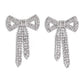 Paparazzi Earring ~ Just BOW With It - White