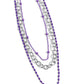 Mardi Gras Mayhem - Purple - Paparazzi Necklace Image