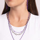 Mardi Gras Mayhem - Purple - Paparazzi Necklace Image