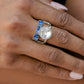 Paparazzi Ring ~ Balanced Bravura - Blue