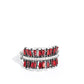 Staggering Stacks - Red - Paparazzi Ring Image