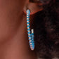 Paparazzi Earring ~ Put a STRING on It - Blue