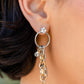 Paparazzi Earring ~ Two-Tone Trendsetter - Multi