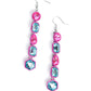 Paparazzi Earring ~ Developing Dignity - Pink