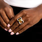 Bow Chicka Bow Wow - Yellow - Paparazzi Ring Image