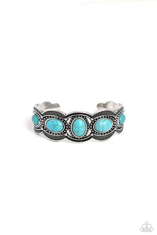 World Traveler - Blue - Paparazzi Bracelet Image