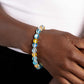 Clear Craze - Blue - Paparazzi Bracelet Image