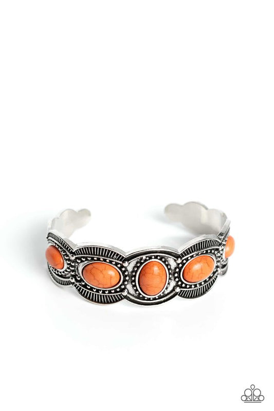 World Traveler - Orange - Paparazzi Bracelet Image