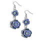 Intricate Impression - Blue - Paparazzi Earring Image