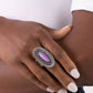 Desert Declaration - Purple - Paparazzi Ring Image