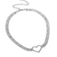 Rows of Romance - White - Paparazzi Necklace Image