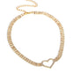 Rows of Romance - Gold - Paparazzi Necklace Image