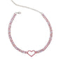 Rows of Romance - Pink - Paparazzi Necklace Image