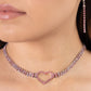 Rows of Romance - Pink - Paparazzi Necklace Image