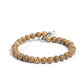 Sinuous Stones - Brown - Paparazzi Bracelet Image