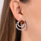 Double Standard - Brown - Paparazzi Earring Image