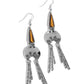 Highland Haute - Brown - Paparazzi Earring Image