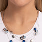 Affectionate Array - Blue - Paparazzi Necklace Image
