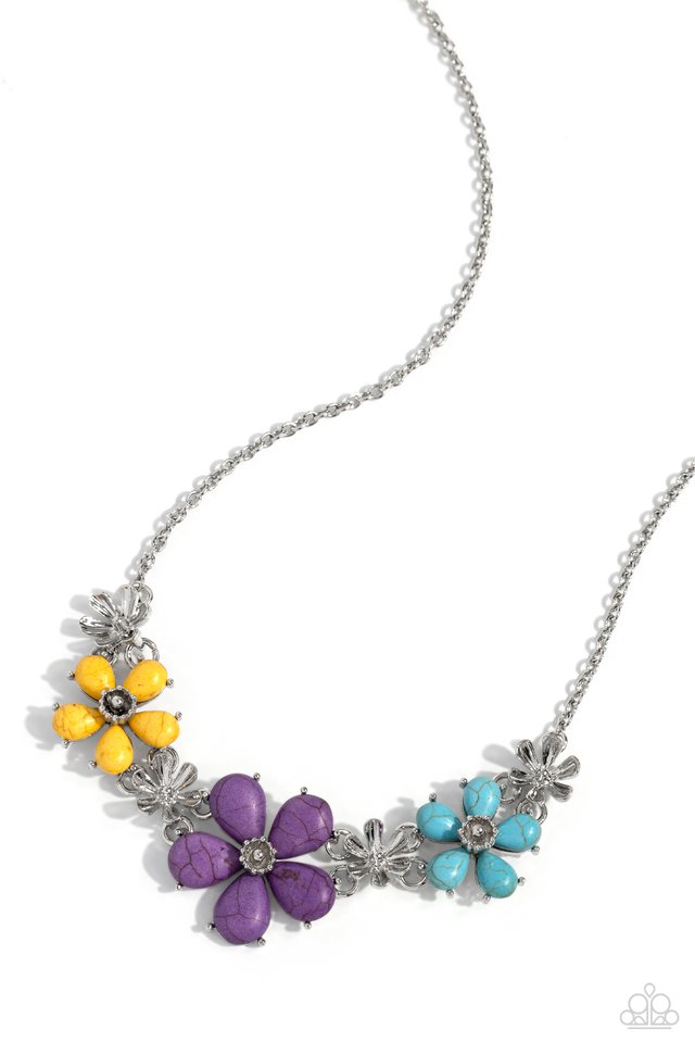 Growing Garland - Purple - Paparazzi Necklace Image