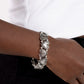 Date Night Deluxe - Silver - Paparazzi Bracelet Image