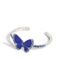 Particularly Painted - Blue - Paparazzi Bracelet Image